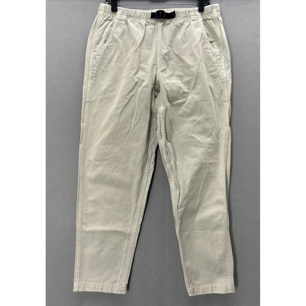 Gramicci Belted Pants Men Utility Climbing Outdoor Beige Medium 29" Inseam
